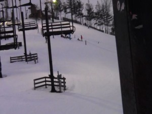 Skii Lift During Ski Club outing