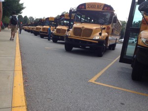 PHM buses waiting to leave Penn